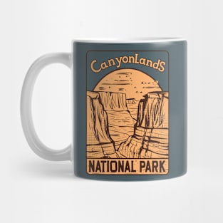 Canyonlands national park sunset Mug